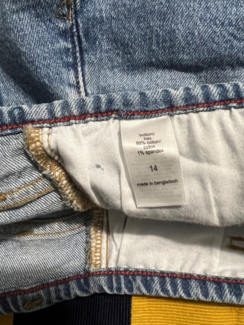NWT Edgely High-Rise Distressed Blue Denim Shorts with Button Fly - Picture 5 of 5